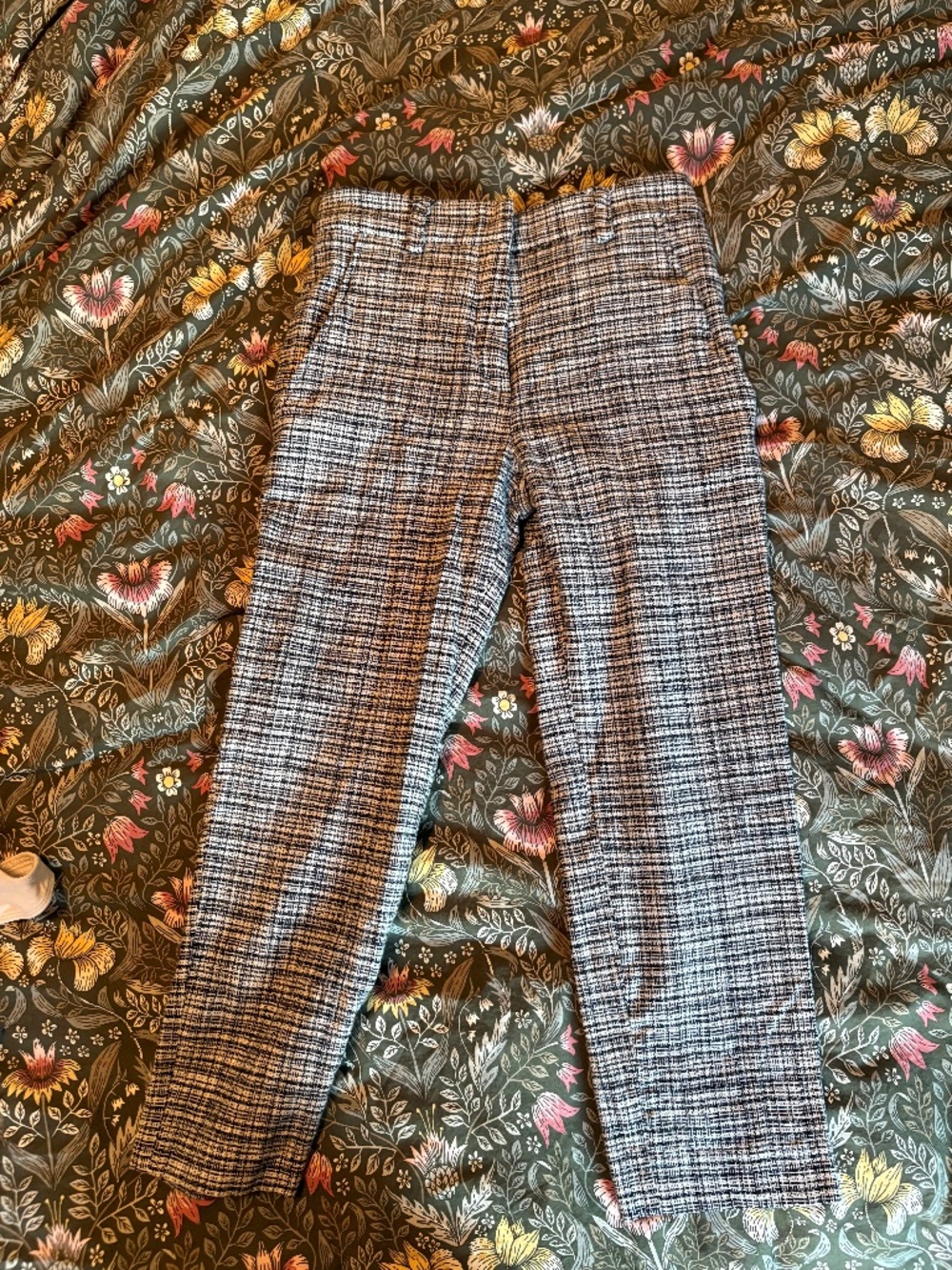 Italian Wool Tweed Women’s Trousers - size 6